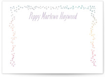 tiny flora 5x7 Personalized Stationery