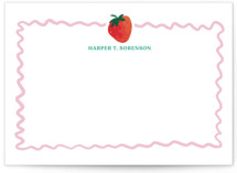 Sweet Berry 5x7 Personalized Stationery