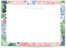 In The Garden 5x7 Personalized Stationery