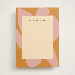 Abstract Border 5x7 Personalized Stationery