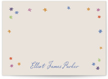Starlight 5x7 Personalized Stationery