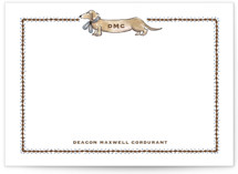 CANINO 5x7 Personalized Stationery