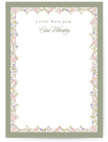 Flower Shop 5x7 Personalized Stationery