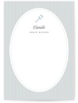 hochet 5x7 Personalized Stationery