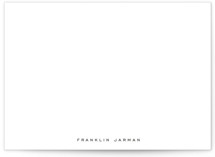 Jarman 5x7 Personalized Stationery