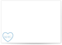 Locket 5x7 Personalized Stationery