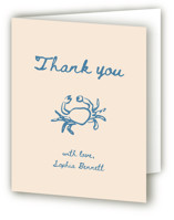 Sea Shells & Wedding Bells Bridal Shower Thank You Cards