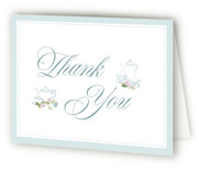Garden Tea Bridal Shower Thank You Cards