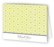 Elegantly Simple Bridal Shower Thank You Cards