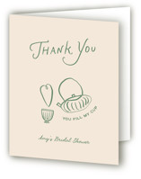 Perfect Matcha Bridal Shower Thank You Cards