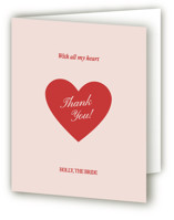 Club Amore Bridal Shower Thank You Cards