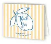 Citrine Bridal Shower Thank You Cards