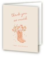 Cocktails & Cowgirls Bridal Shower Thank You Cards