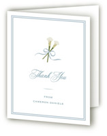 Lilly Bow Bridal Shower Thank You Cards
