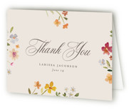 Garden Bridal Shower Thank You Cards