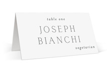 In Love Place Cards - Vegetarian