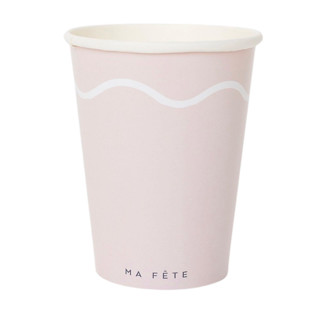 Signature Paper Cups, Pink & Mint (8) Party Cups