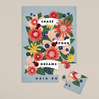 Chase Your Dreams 12-Piece Custom Puzzle
