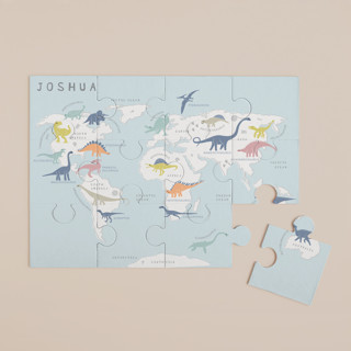 Dino World 12-Piece Custom Puzzle