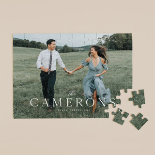 CHIC MINIMAL 60-Piece Custom Puzzle
