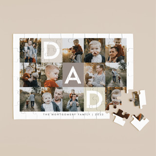 Best Dad Ever Boxes 60-Piece Custom Puzzle