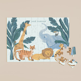 Jungle Friends 60-Piece Custom Puzzle