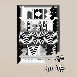 Best Mom Ever 60-Piece Custom Puzzle