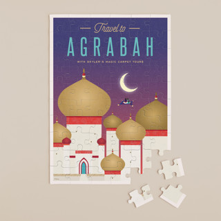 Travel to Agrabah from Disney's Aladdin 60-Piece Custom Puzzle