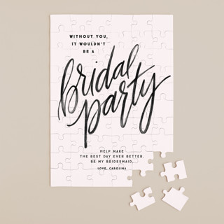 bridal party party 60-Piece Custom Puzzle