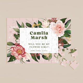 Flower Girl 60-Piece Custom Puzzle