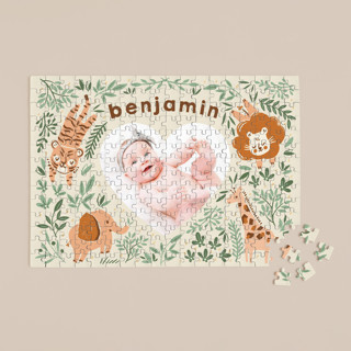 Baby Jungle 252-Piece Custom Puzzle