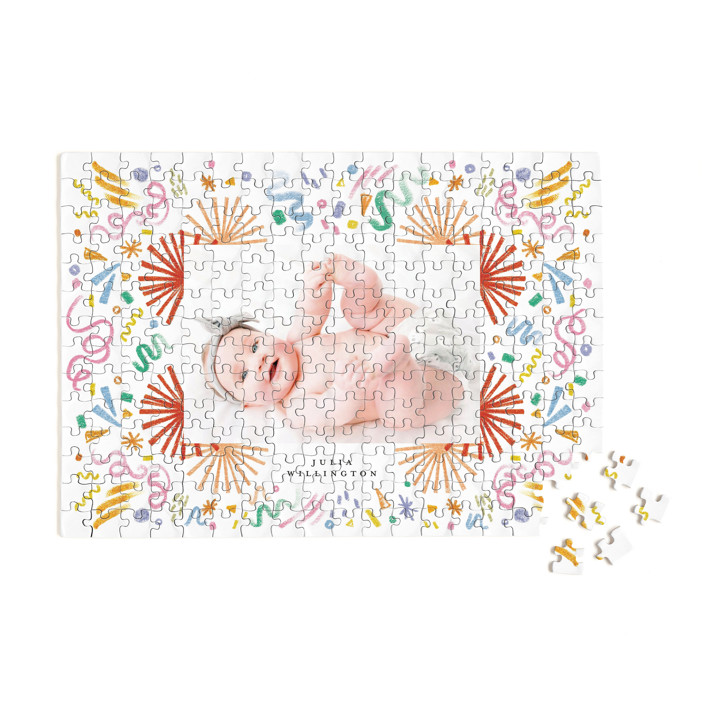 Confetti 252 Piece Custom Puzzle by Vivian Yiwing Minted