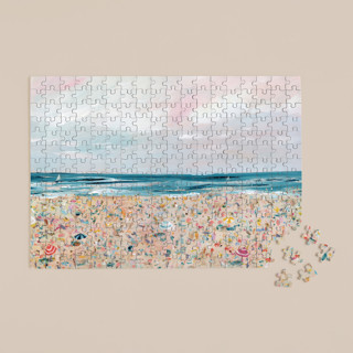 sea you at the beach 252-Piece Custom Puzzle