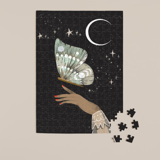 Hand Moth 252-Piece Art Puzzle