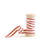 Cherry Red Cotton Stripe