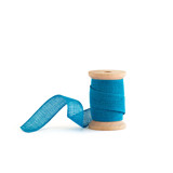Baby Blue Loose Weave Cotton