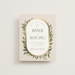 Bliss Foil-Pressed Reception Cards