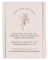 Deco Band Foil-Pressed Reception Cards