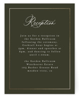 refined Foil-Pressed Reception Cards
