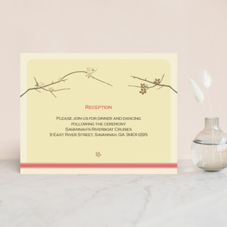 Journey Together Foil-Pressed Reception Cards