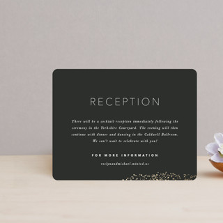 Gather Foil-Pressed Reception Cards