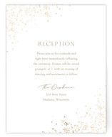 Effervescent Foil-Pressed Reception Cards