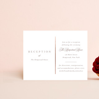 Better Half Foil-Pressed Reception Cards