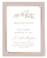 Meadow Foil-Pressed Reception Cards