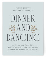 Enchanted Foil-Pressed Reception Cards