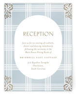 Foil-Pressed Reception Cards