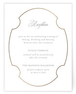 Foil-Pressed Reception Cards
