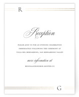 Elencourt Foil-Pressed Reception Cards