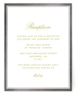 Calia  Foil-Pressed Reception Cards