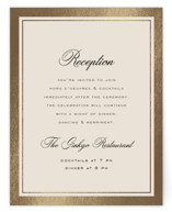 krytharaki Foil-Pressed Reception Cards